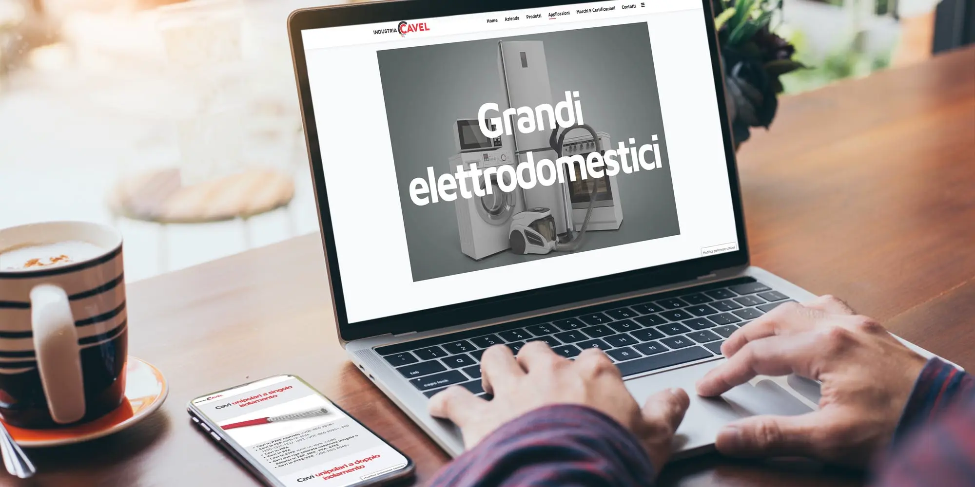 sito web Industria Cavel