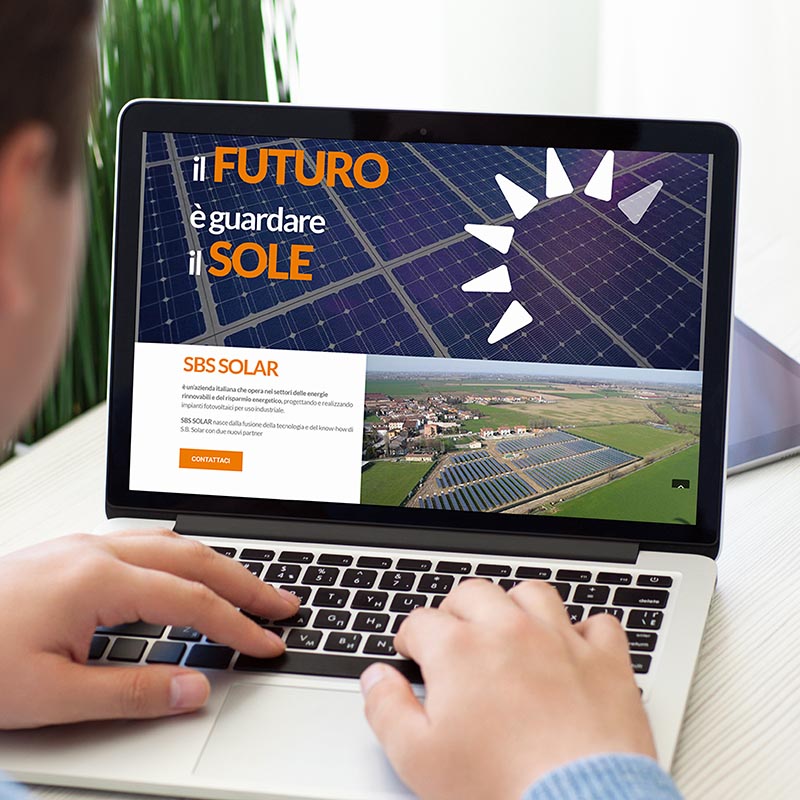 Realizzazione sito web SBS Solar