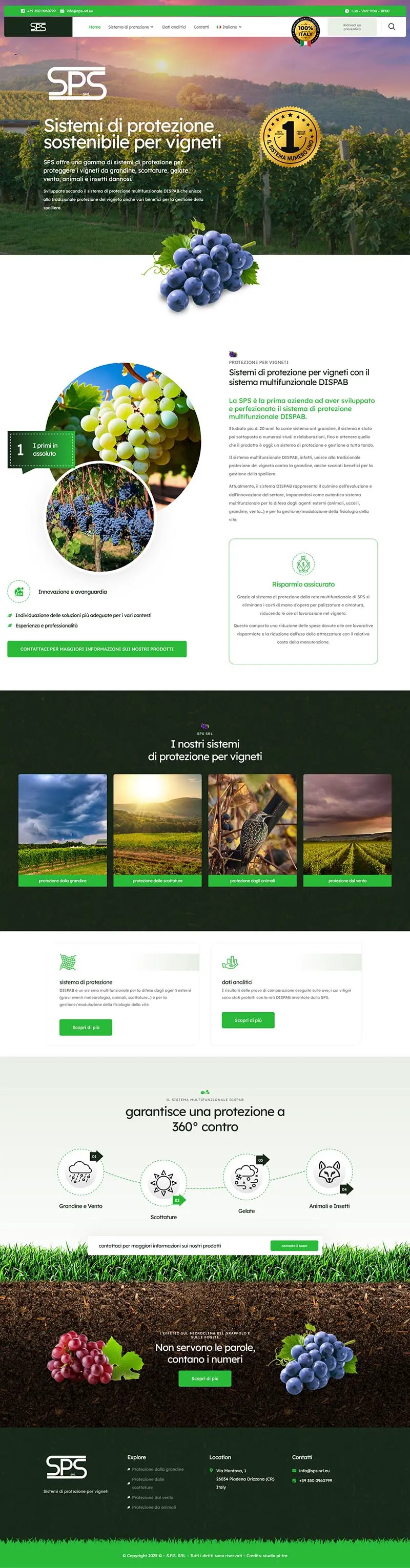 sito web SPS srl